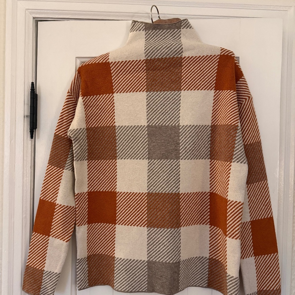 Mock turtle neck sweater